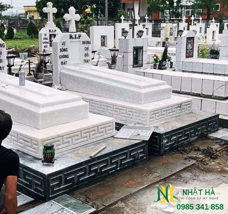 LĂNG MỘ ĐƠN BẰNG ĐÁ: CHỌN MẪU ĐẸP, BỀN VỮNG CHUẨN PHONG THỦY