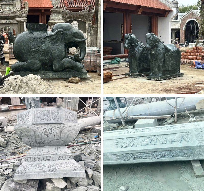 Đá mỹ nghệ Nhật Hà là đơn vị chuyên chế tác và thi công các hạng mục đá mỹ nghệ