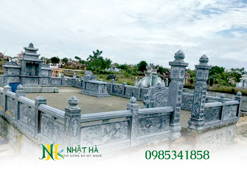 Đơn vị thi công mộ đá sử dụng kỹ thuật và vật liệu tốt nhất